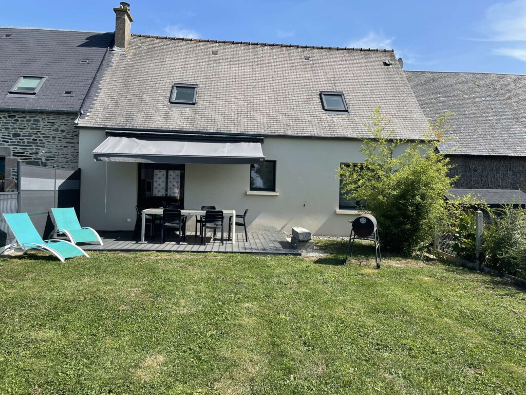 gite Mt St Michel terrasse